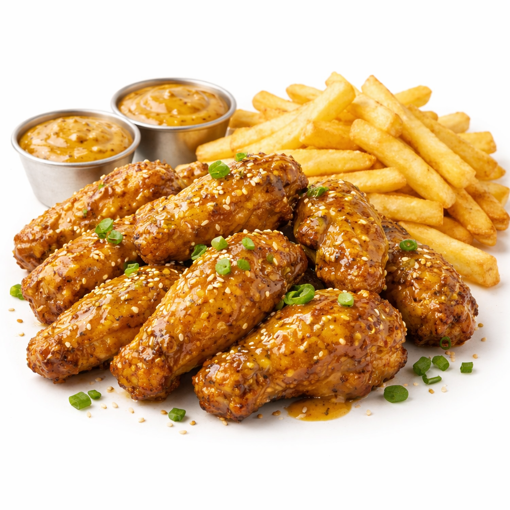 Alitas Honey Mustard